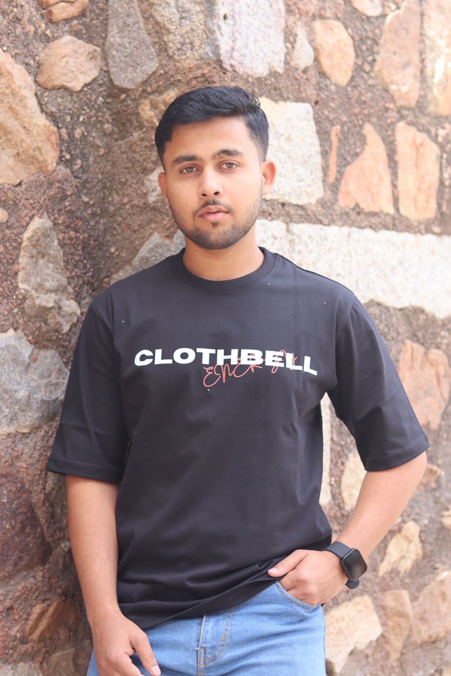 Energy Black Oversize Tshirt