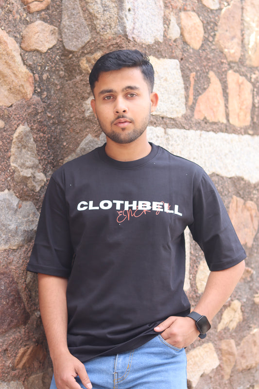 Energy Black Oversize Tshirt
